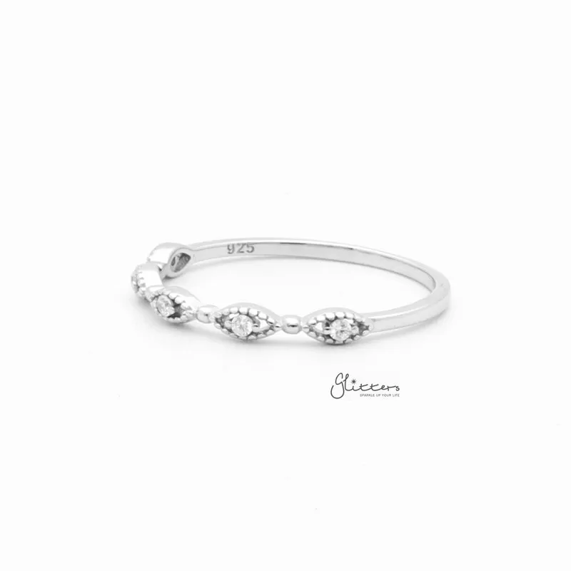 Sterling Silver CZ Ring