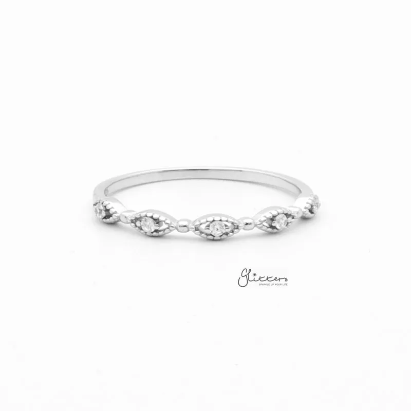 Sterling Silver CZ Ring