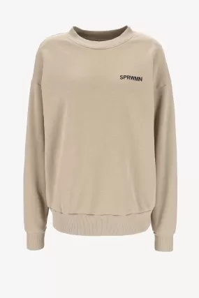 Sweatshirt Small Logo in Khaki