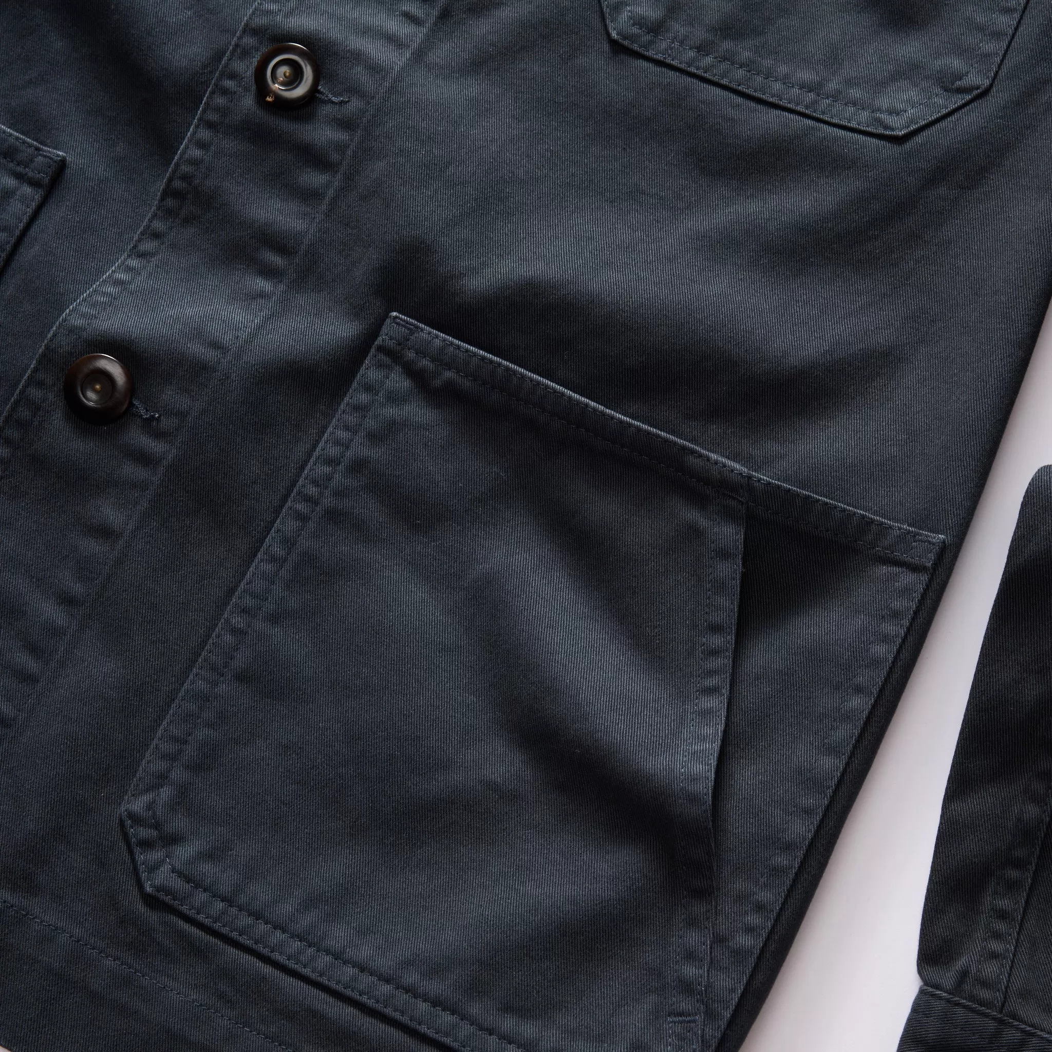 The Ojai Jacket in Organic Navy Foundation Twill