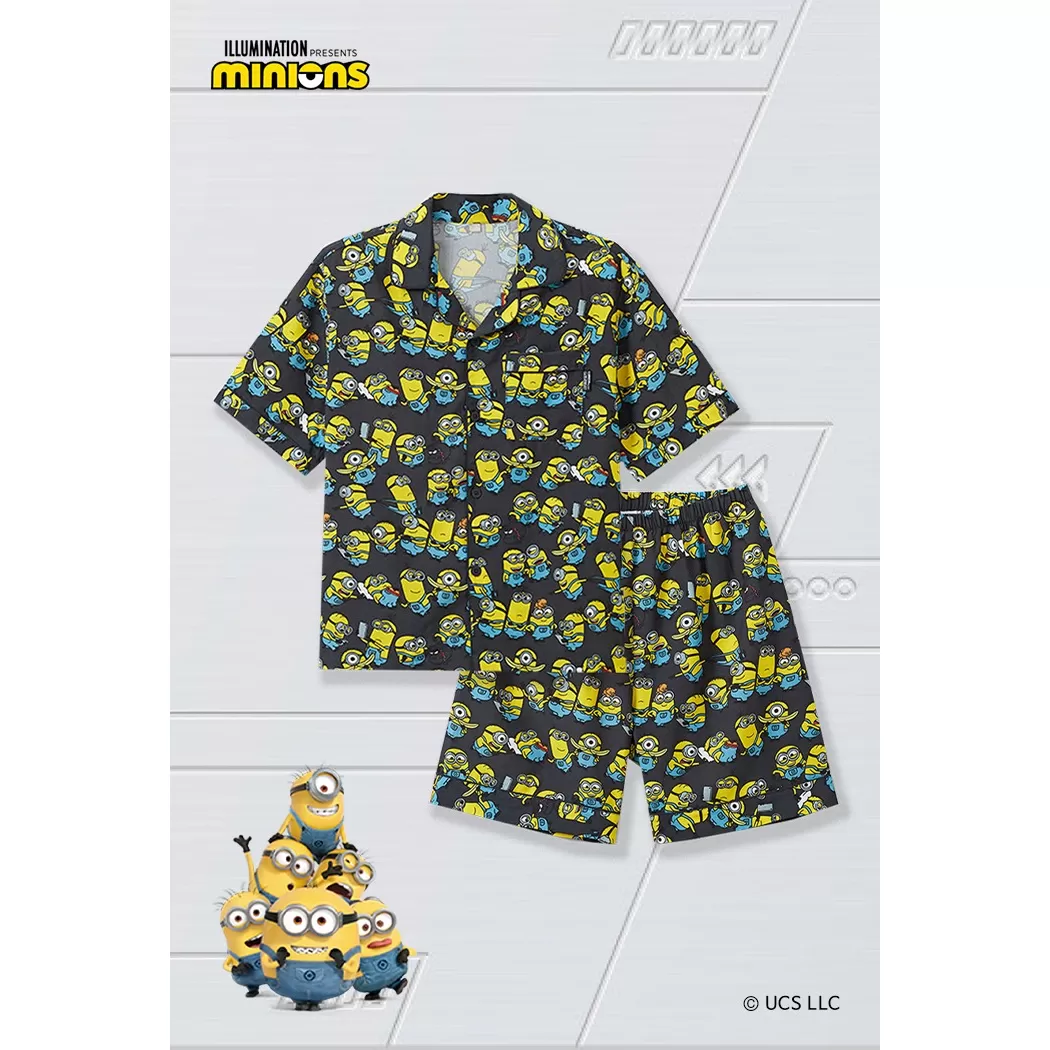 (Universal 2024) Minions Short Sleeve Pyjamas